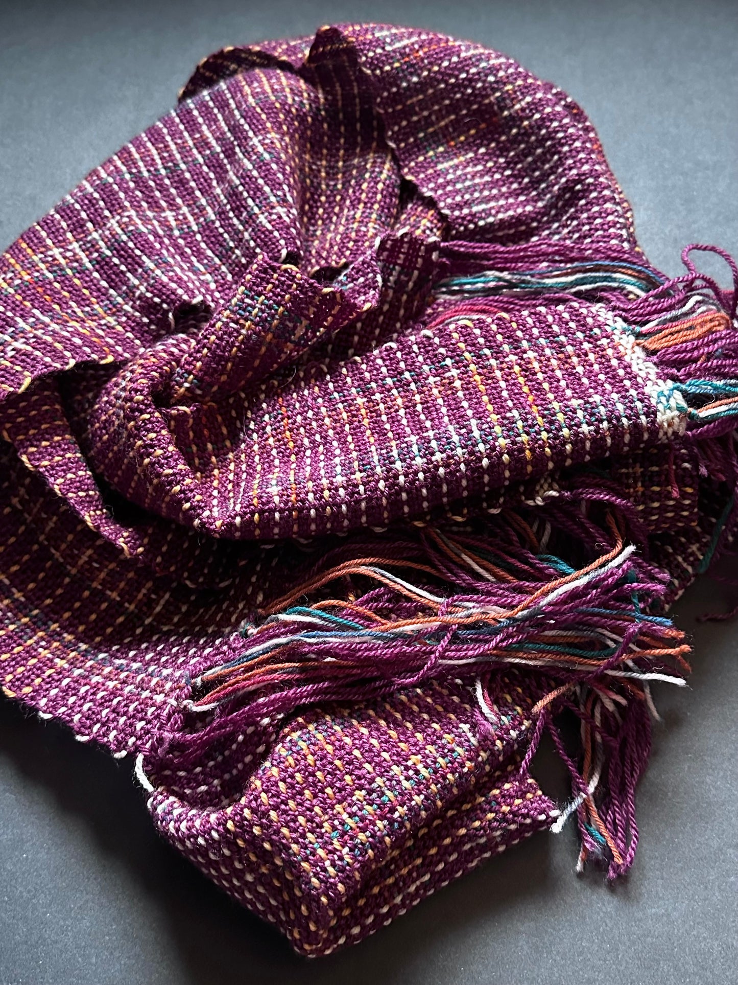 Handwoven Wool Scarf #2