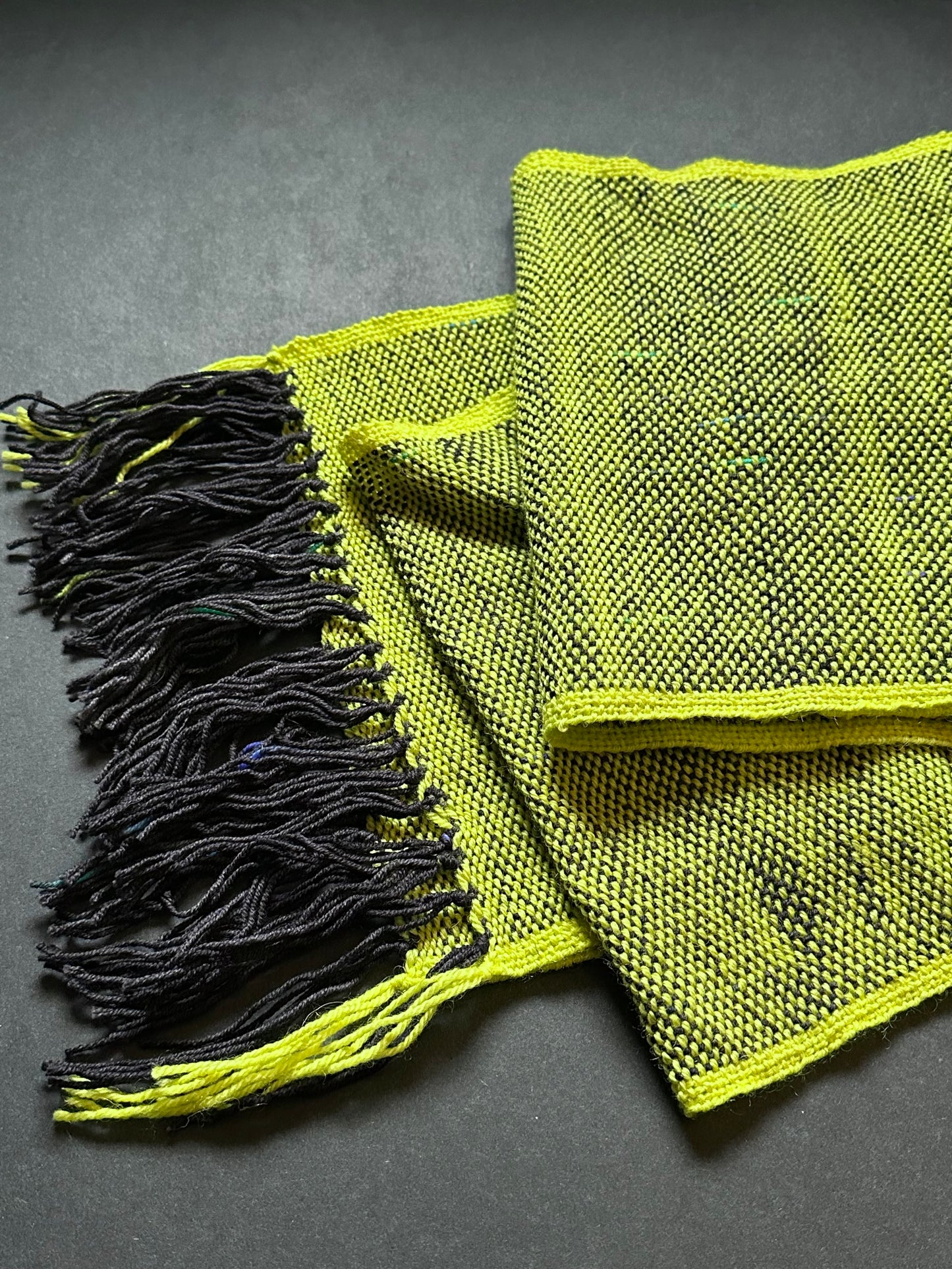 Handwoven Wool Scarf #5