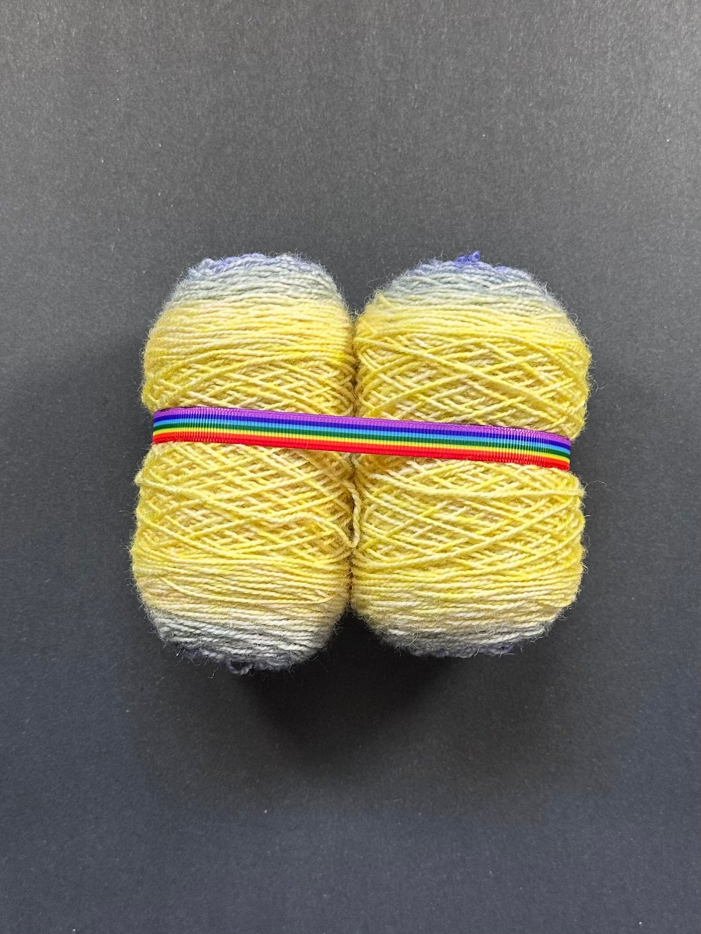 "Emphatic YES" Light - Superwash BFL Helix Sock Twins (Copy)