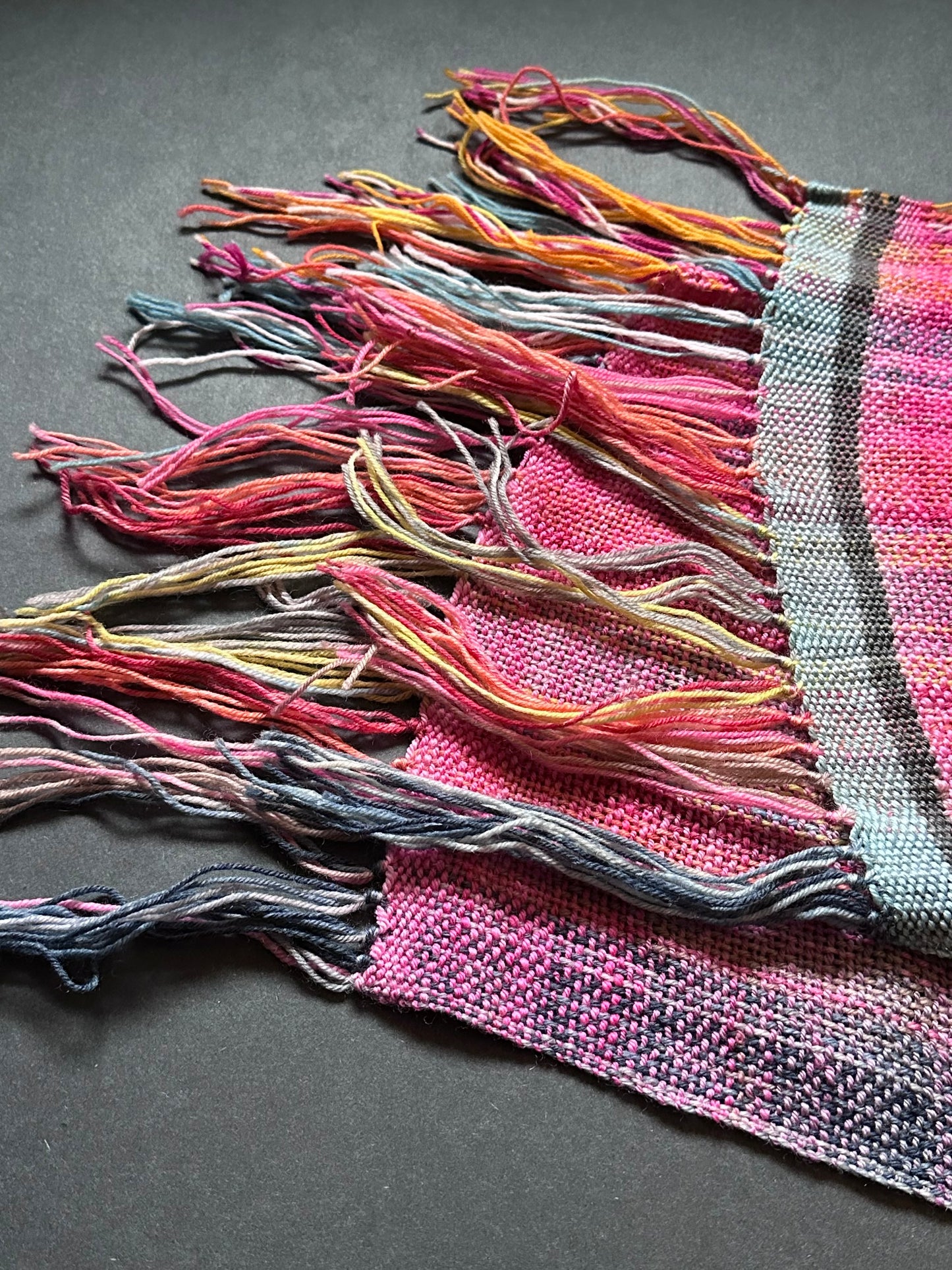 Handwoven Wool Scarf #1