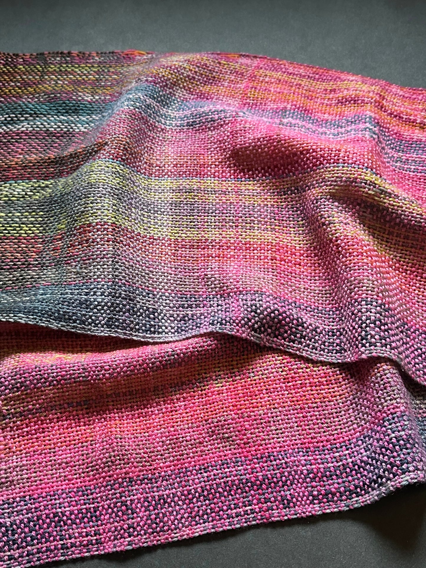 Handwoven Wool Scarf #1