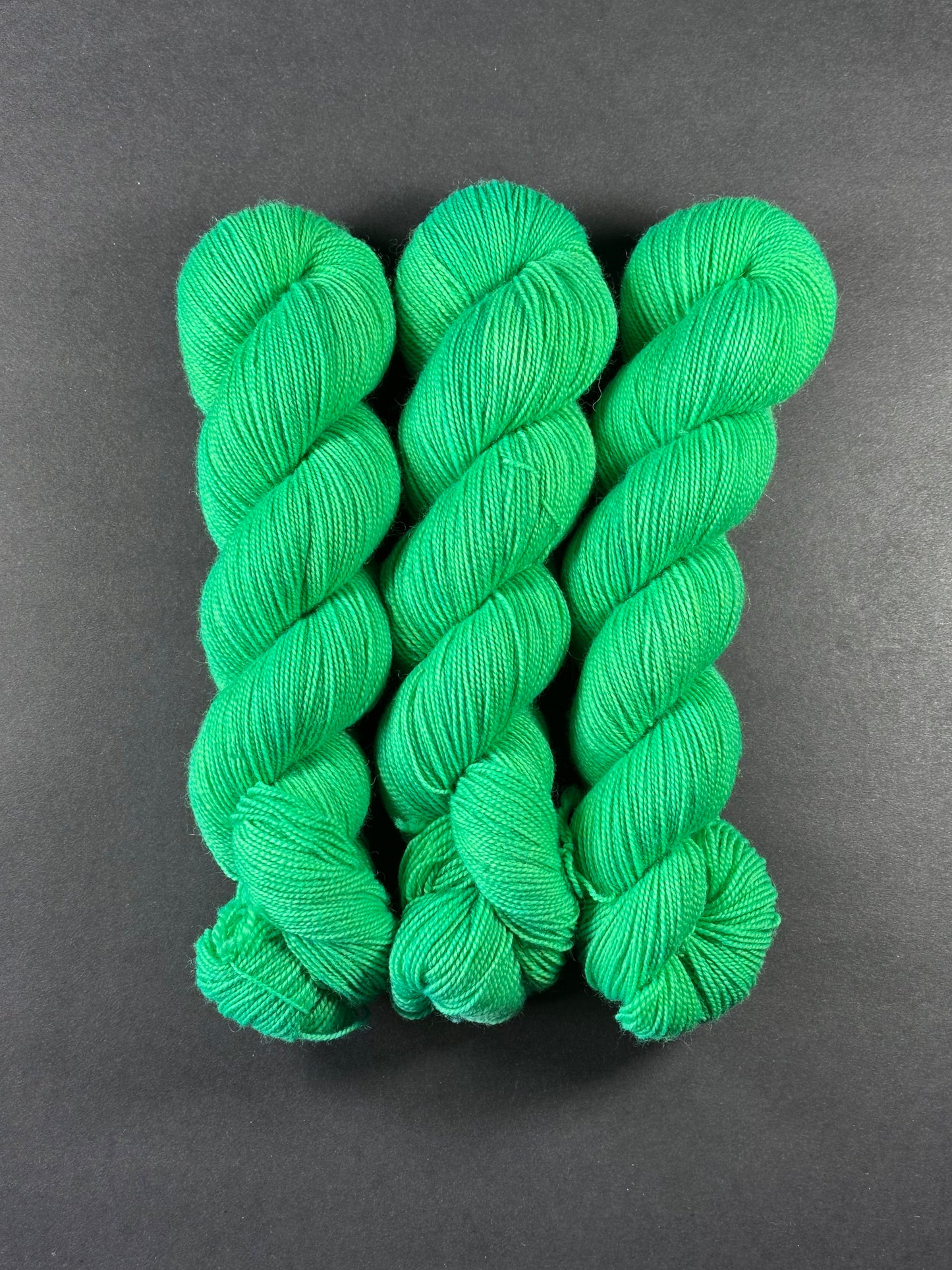 “Secret of the Ooze” Superwash BFL Helix Sock