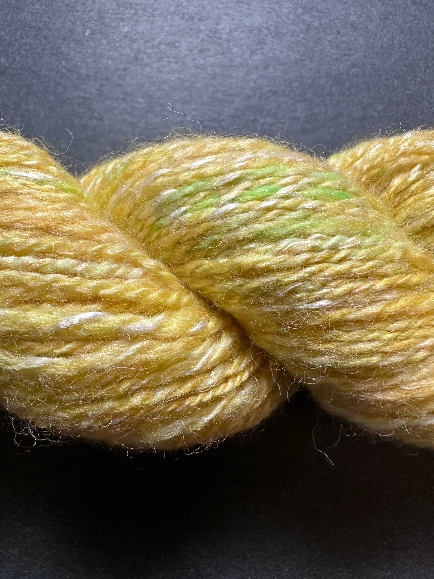 Merino Silk Alpaca Handspun Yarn