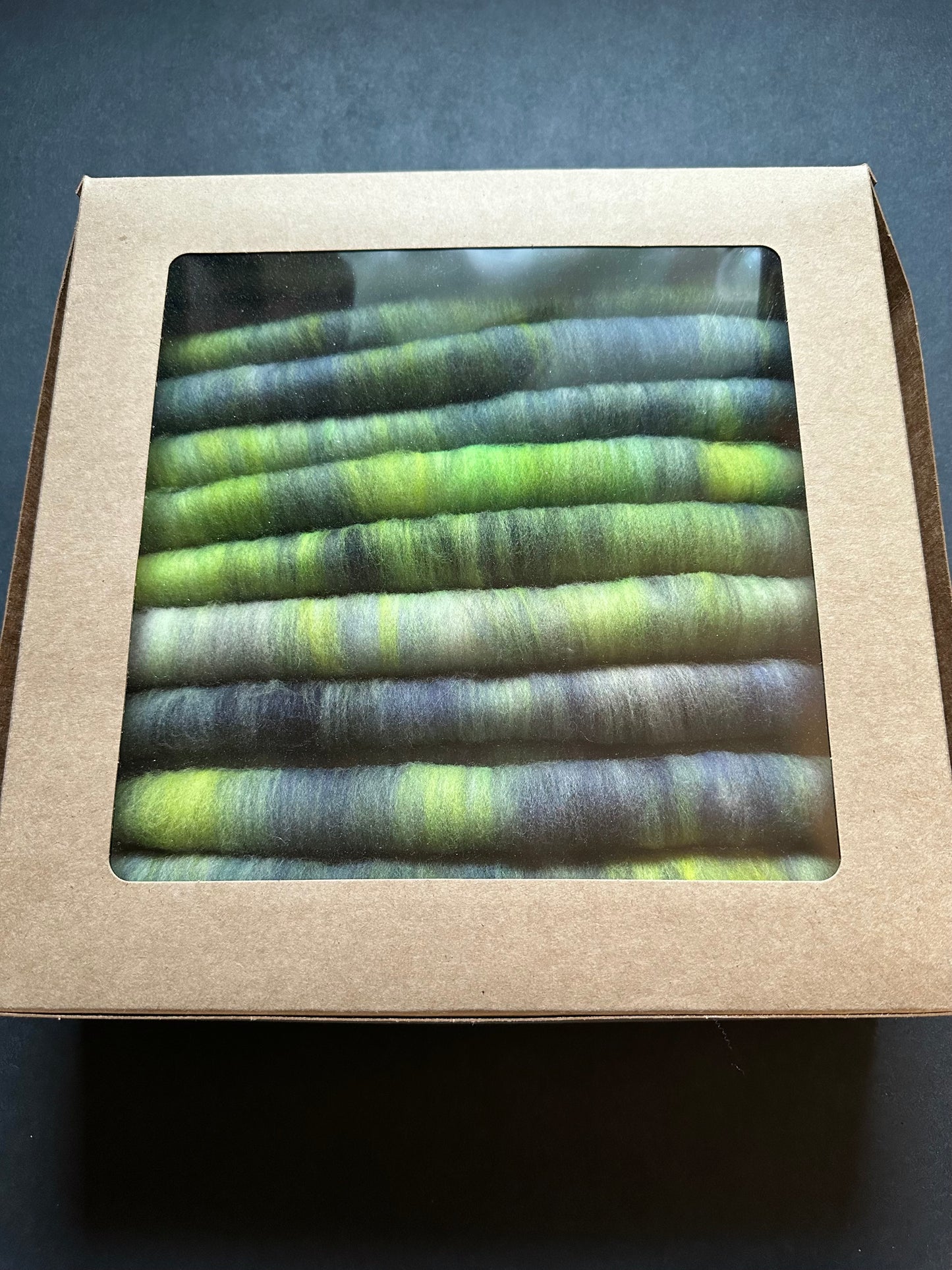 “Vyvanse” 22 Micron Merino Hand Carded Rolags