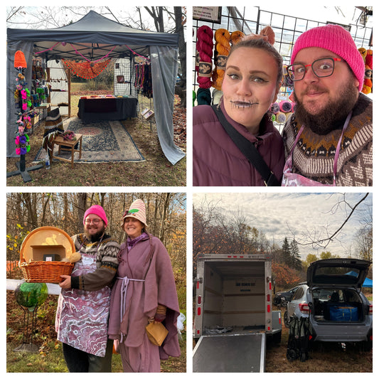 Samhain Market Shenanigans, Guild Sale and Exhibition Prep