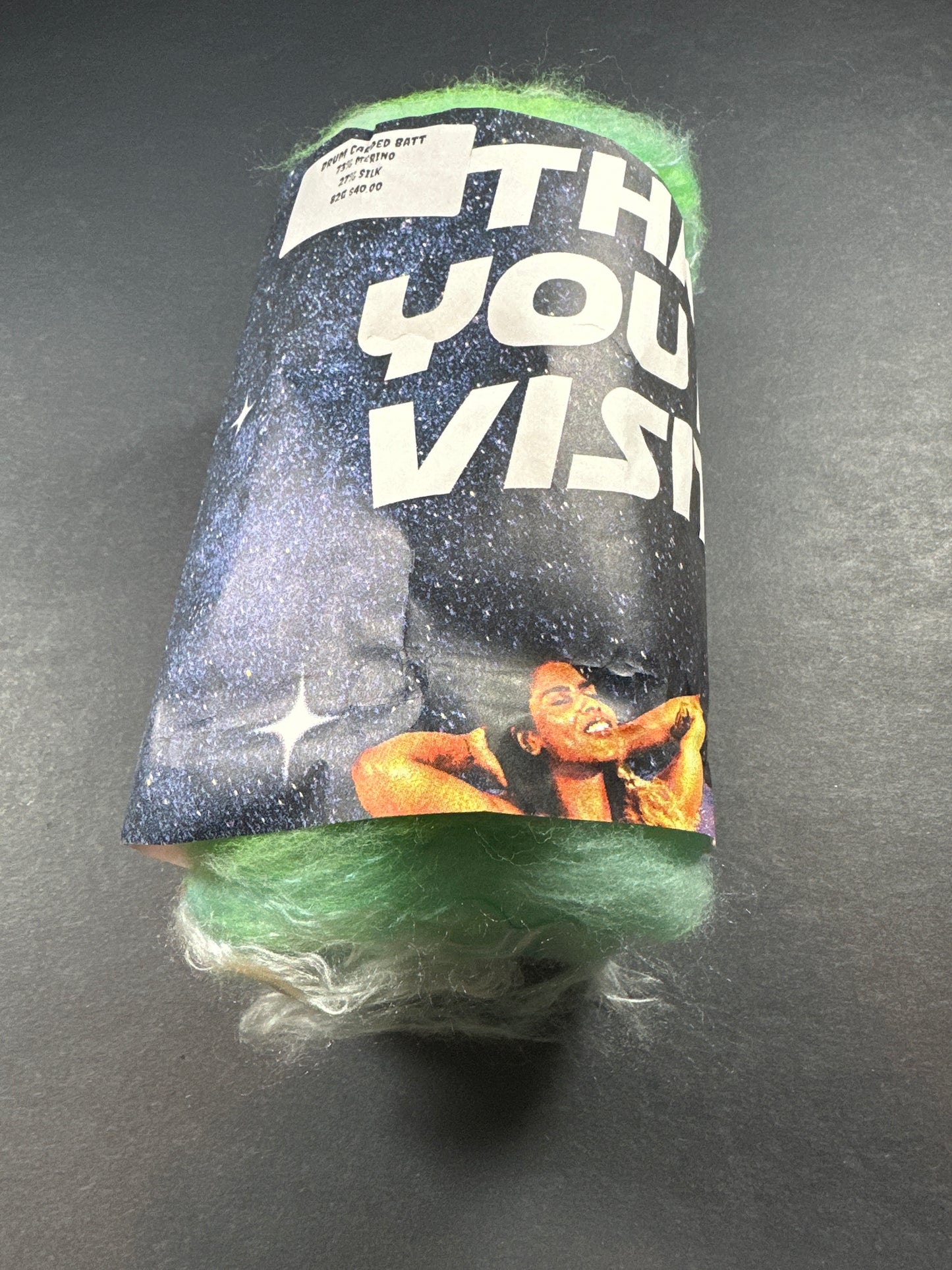 Merino/Silk Drum Carded Batt