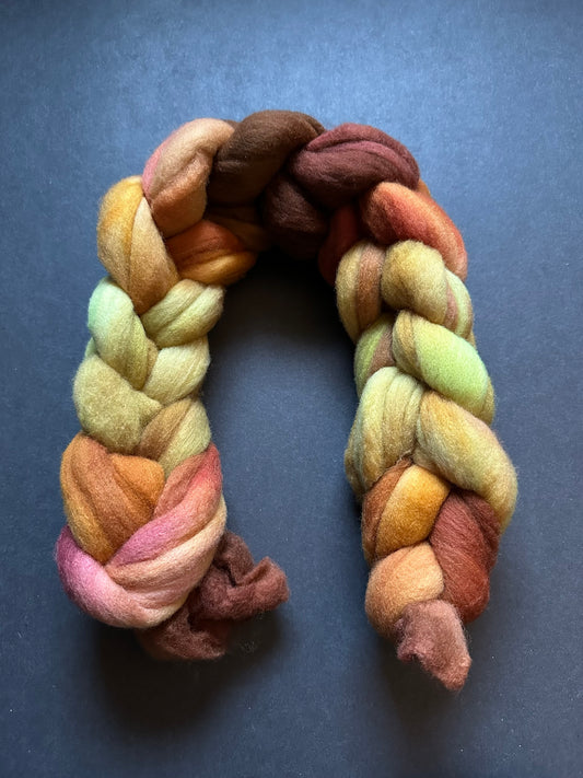“Russet Apple” Merino Top