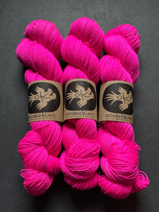 “Fuchs-YEAH!” Superwash BFL 4ply Sock