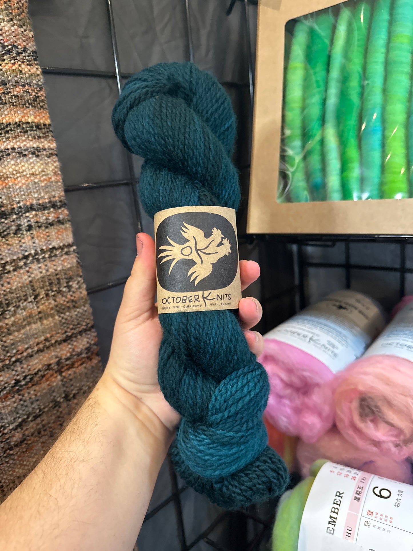 “Handsome Santa” Superwash BFL Aran