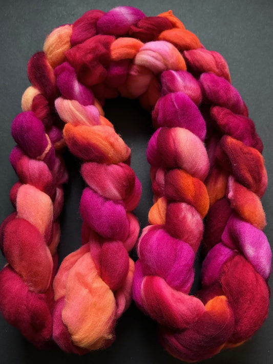 “Aflame” 22 Micron Merino Top