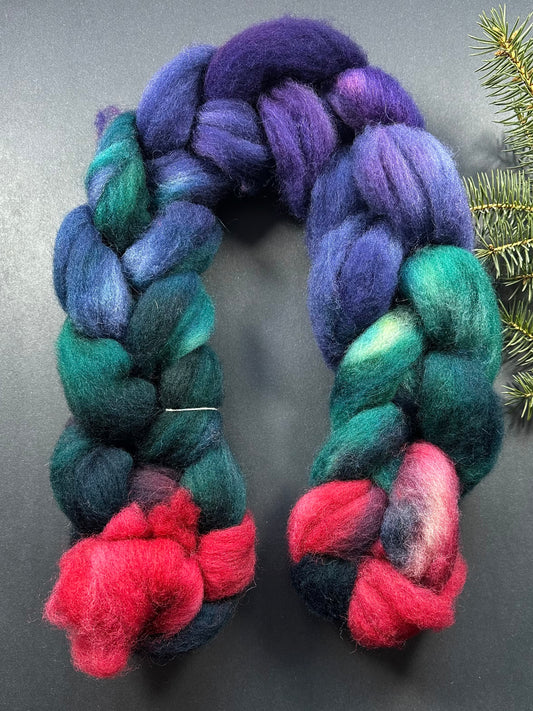 “Wassailing" Shetland combed top