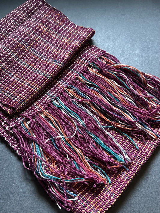 Handwoven Wool Scarf #2
