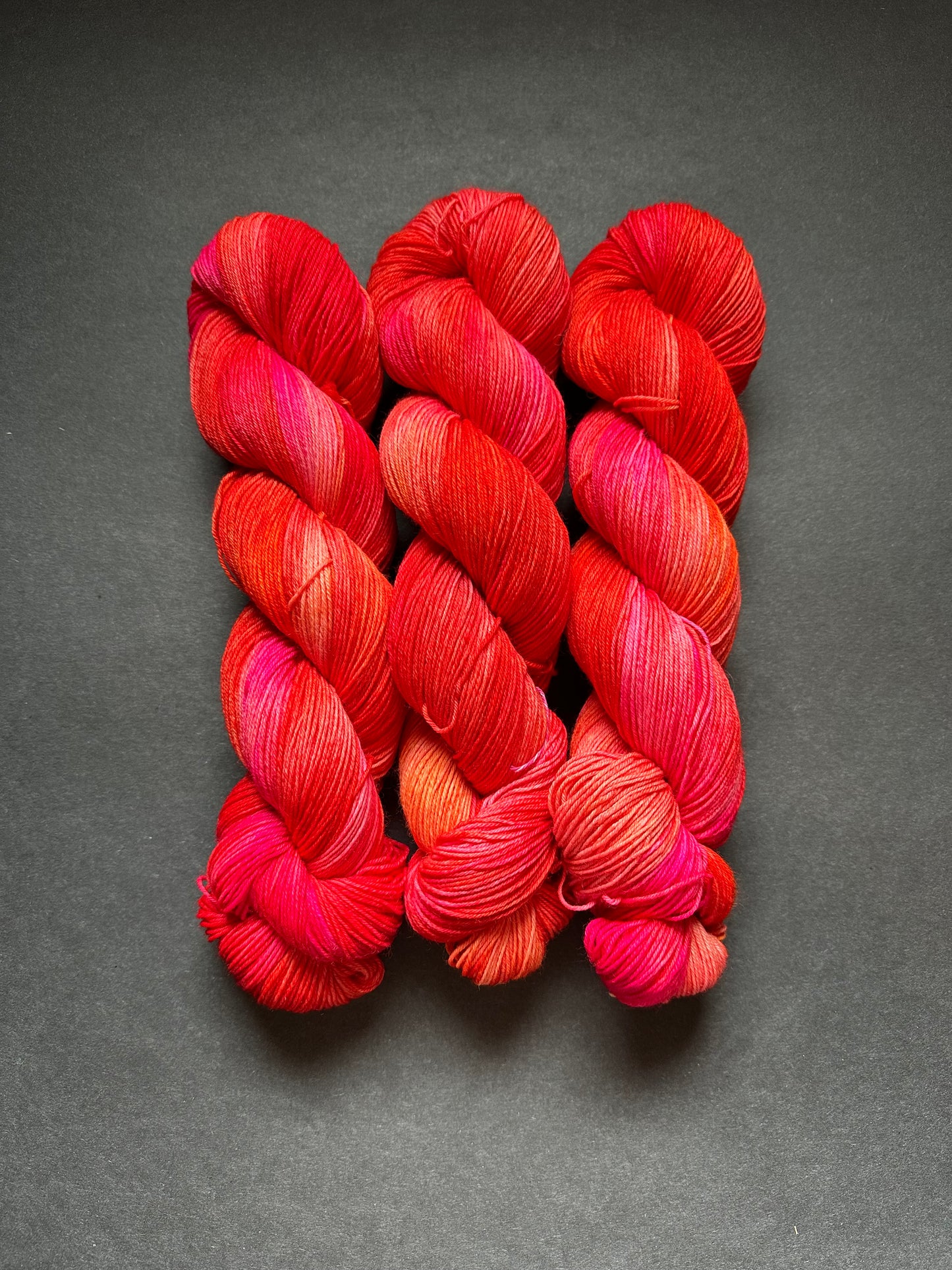 “Aflame” Superwash BFL 4ply Sock