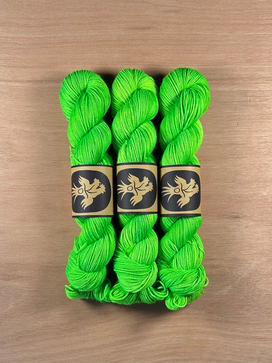 “Char-TRUCE!” Superwash BFL DK
