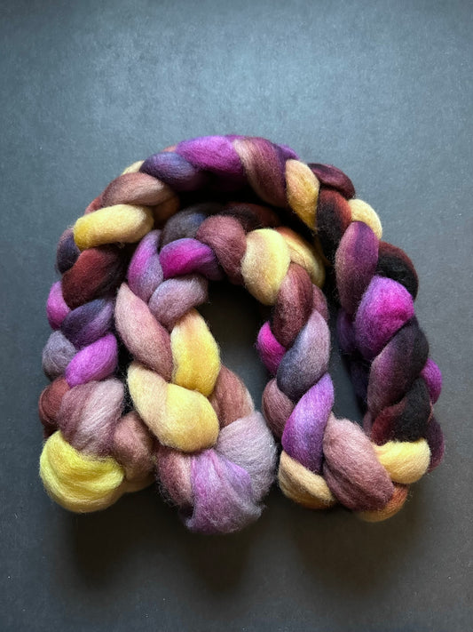 “Bearded Iris” 21.5 micron Rambouillet Combed Top