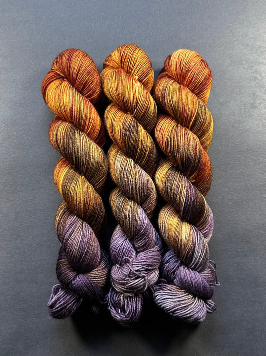 "Spellcrafter" Superwash BFL 4ply Sock
