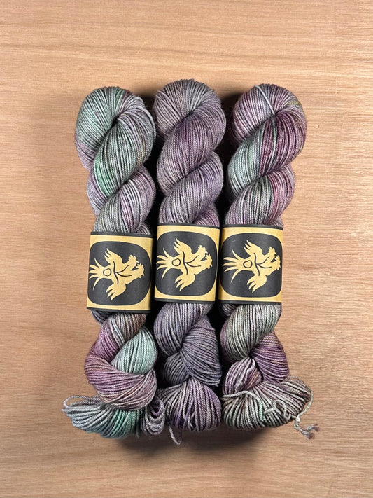 “Reddish Egret” Superwash BFL DK