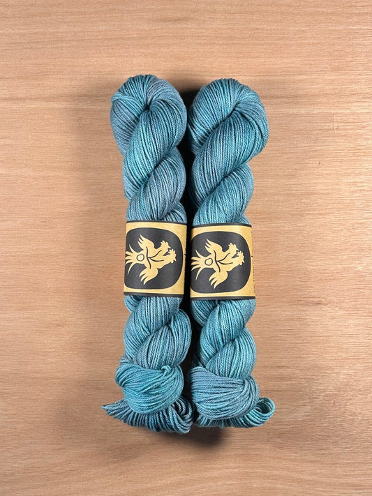 “Aquaceous” Superwash BFL DK