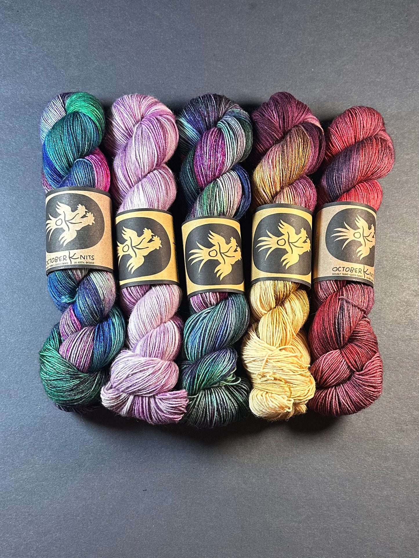 “Etude” Superwash BFL 4ply Sock