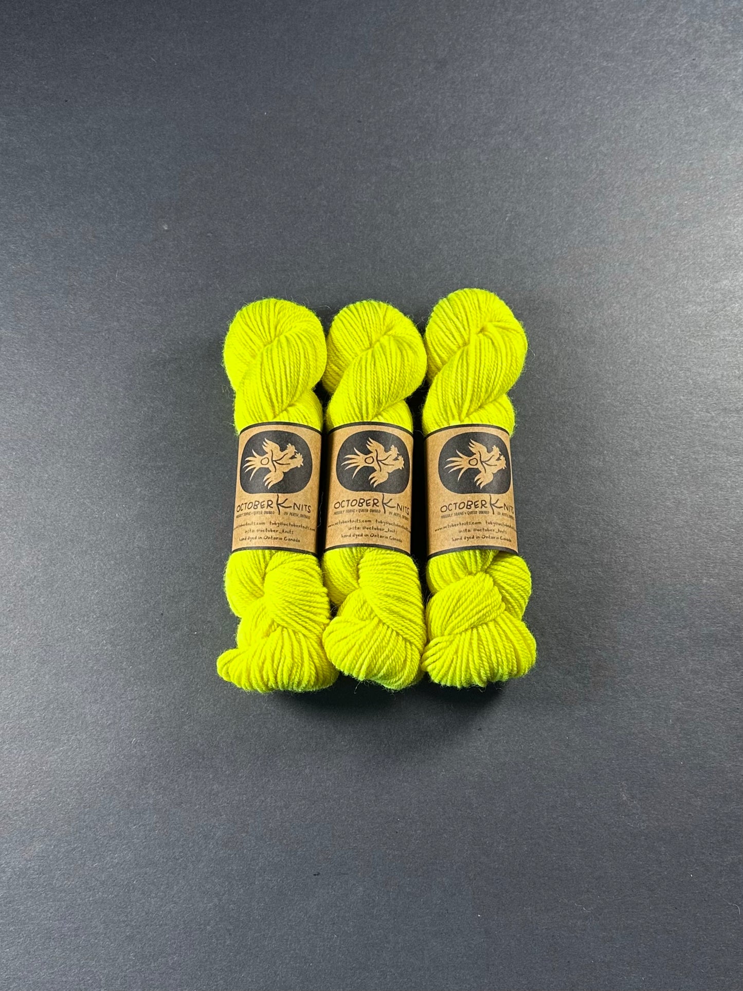 "Yell-OH!" Untreated BFL Sport 50g