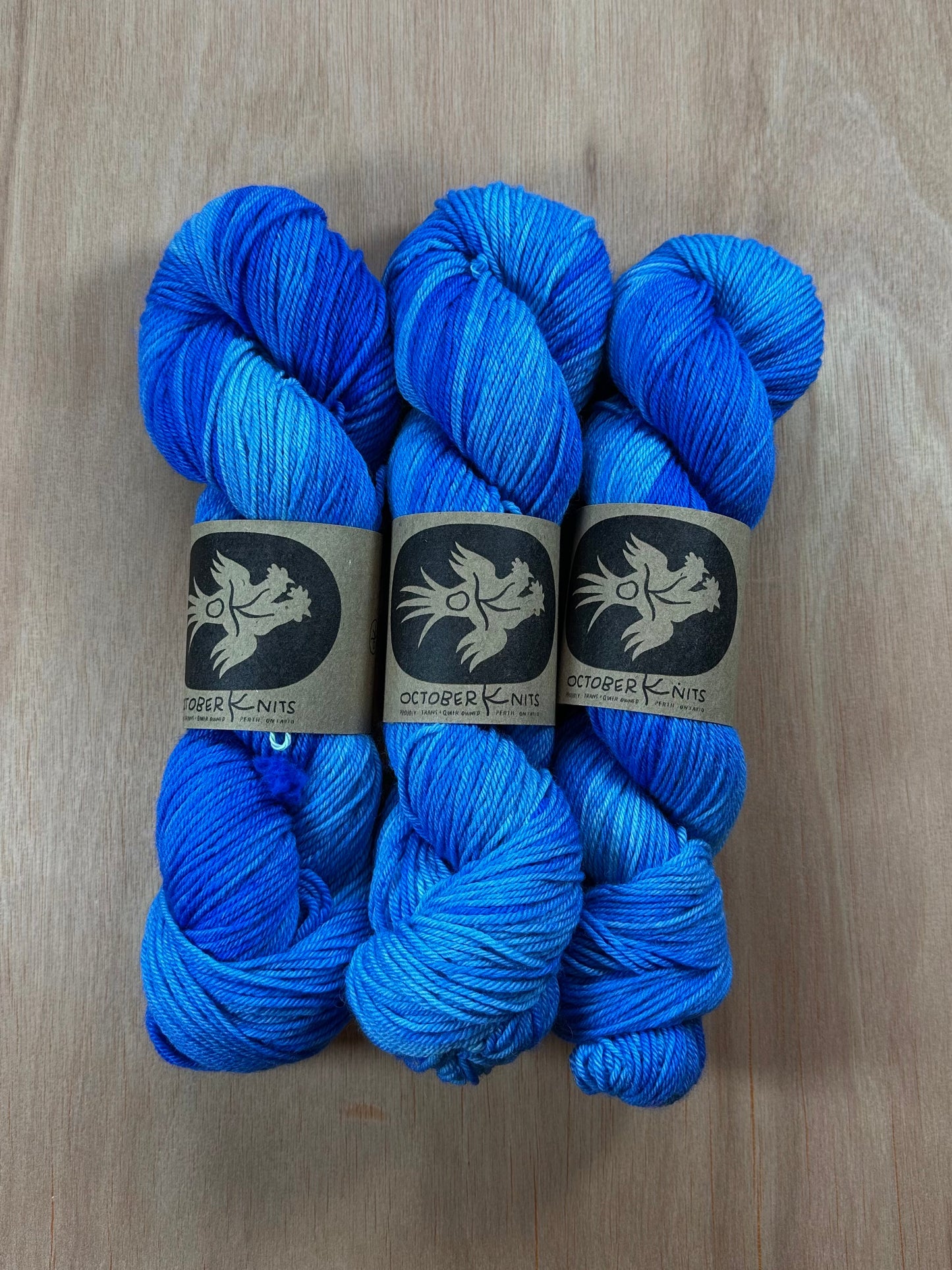 “Ice Water” Superwash BFL DK