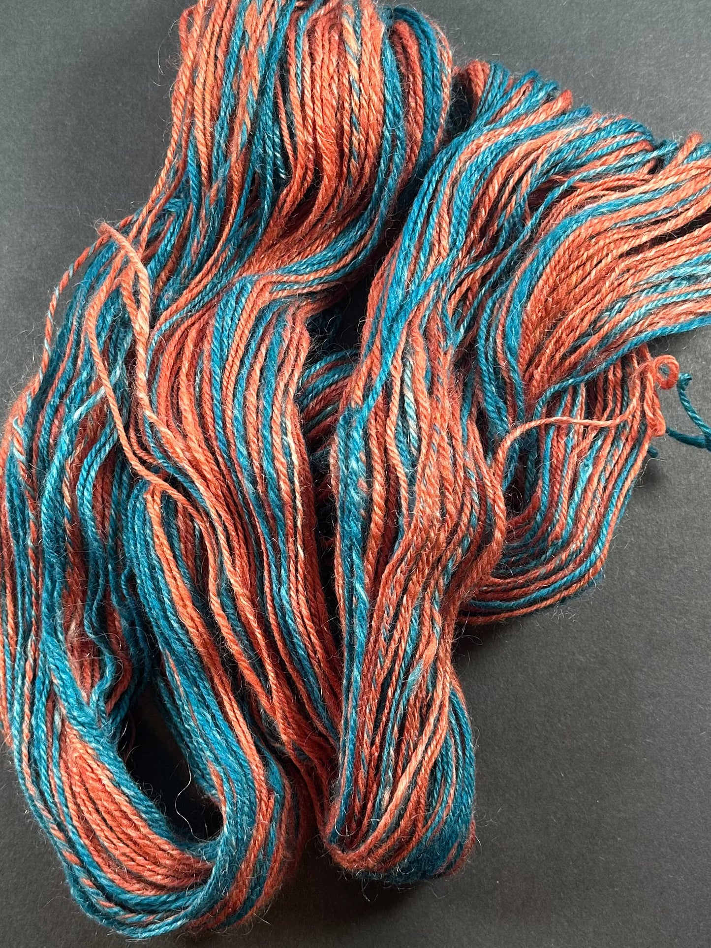 Superwash Merino/Mohair Handspun Yarn