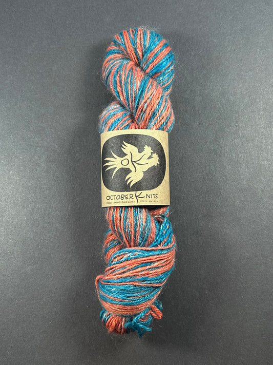 Superwash Merino/Mohair Handspun Yarn