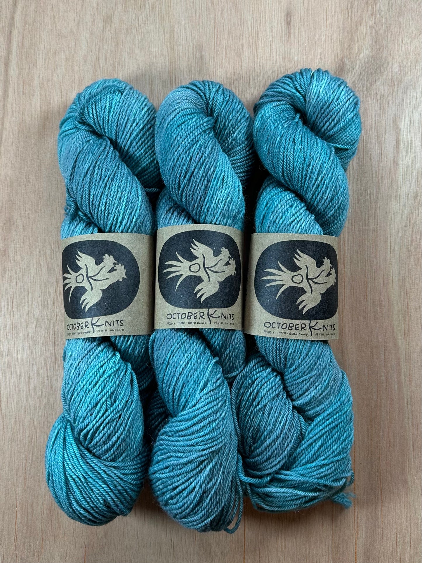 “Aquaceous” Superwash BFL DK