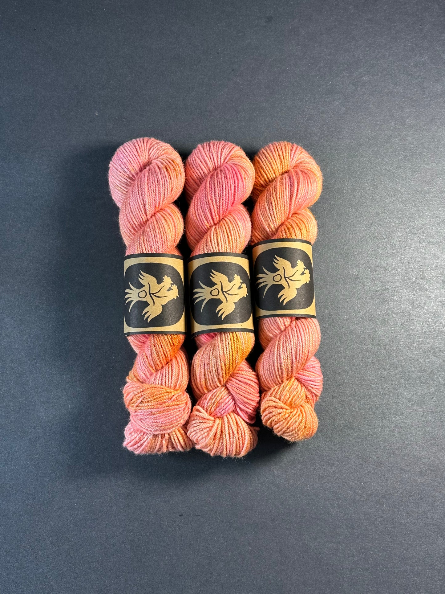 "Tuesday at Ten Thirty" Untreated BFL Worsted