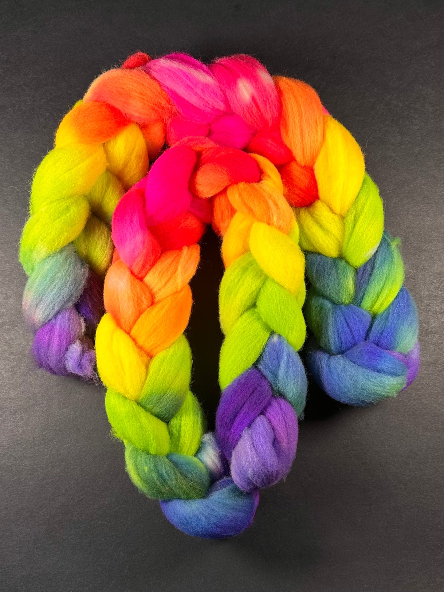 “Rainbow Road" Charollais Combed Top