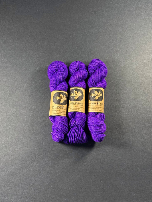 "Purplest Nurple" Untreated BFL Sport 50g