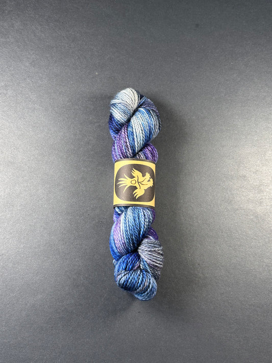 “Denim Jacket” Superwash BFL Aran