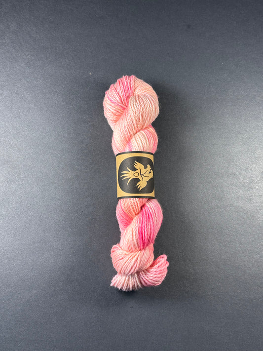 “Rose Gold IPhone” Superwash BFL Aran