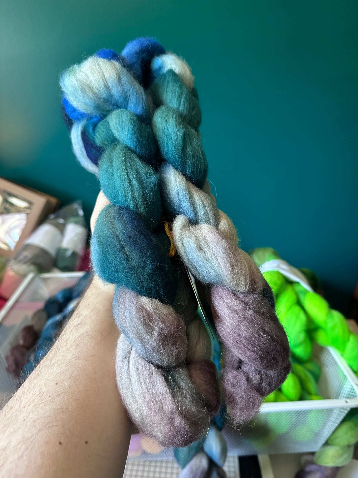 "Pacifically" Polwarth Combed Top