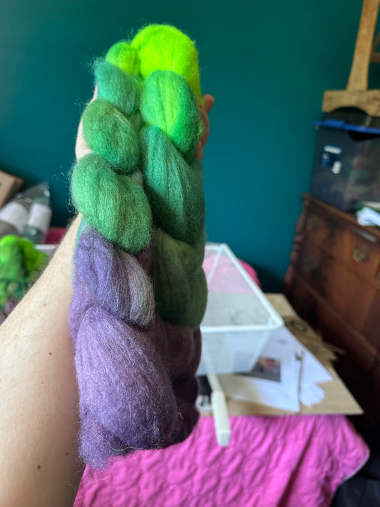 “Gayfeather" BFL Combed Top