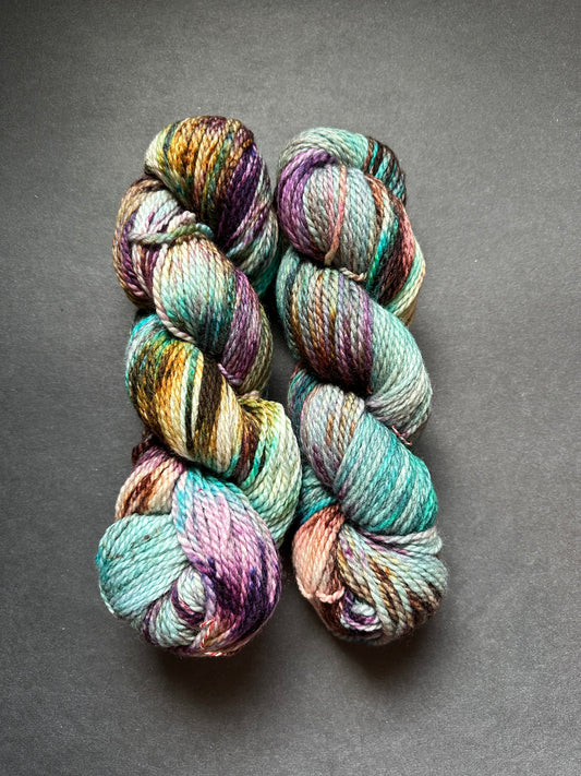 “Grocery Store Orchids” BFL Aran