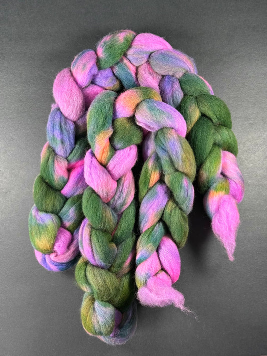 "Swamp Witch" Corriedale Combed Top