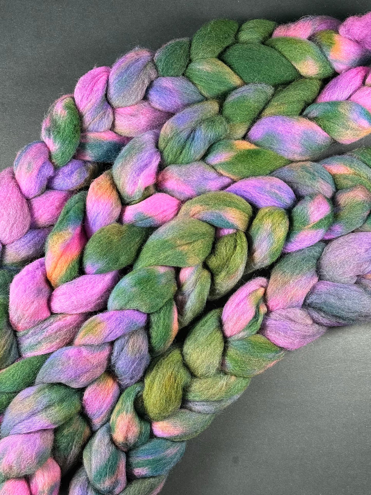 "Swamp Witch" Corriedale Combed Top