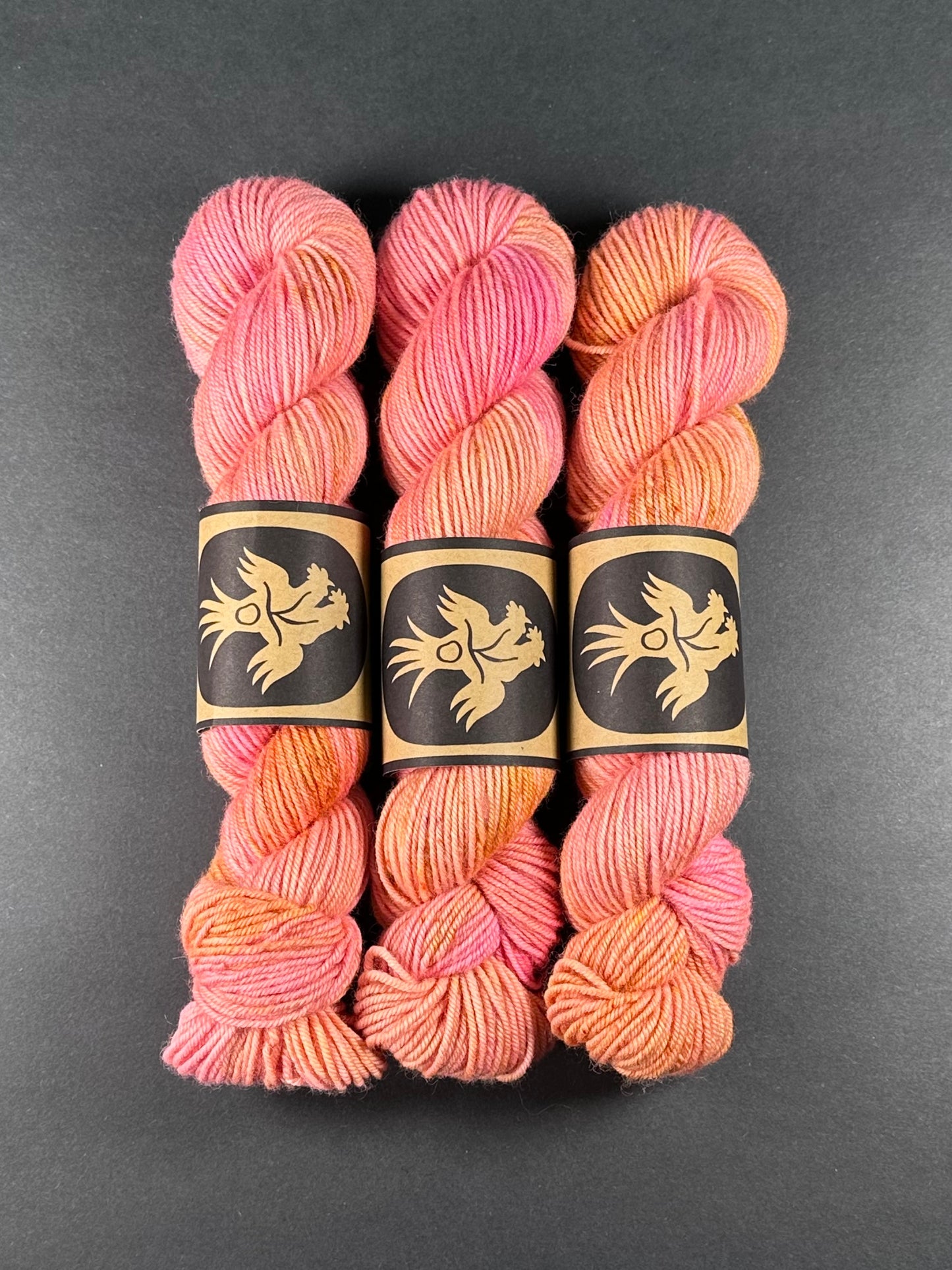 "Tuesday at Ten Thirty" Untreated BFL Worsted