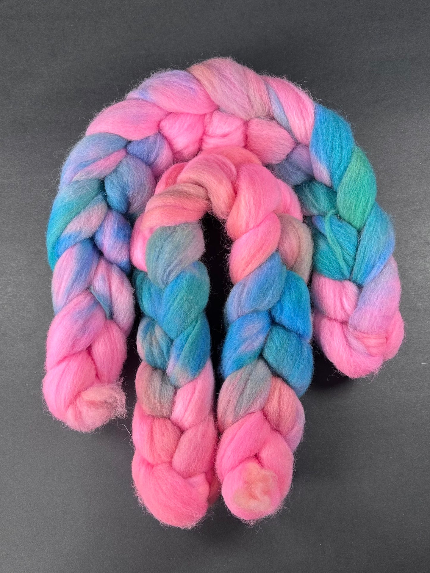 "Party People" Recycled Wool and Nylon Combed Top