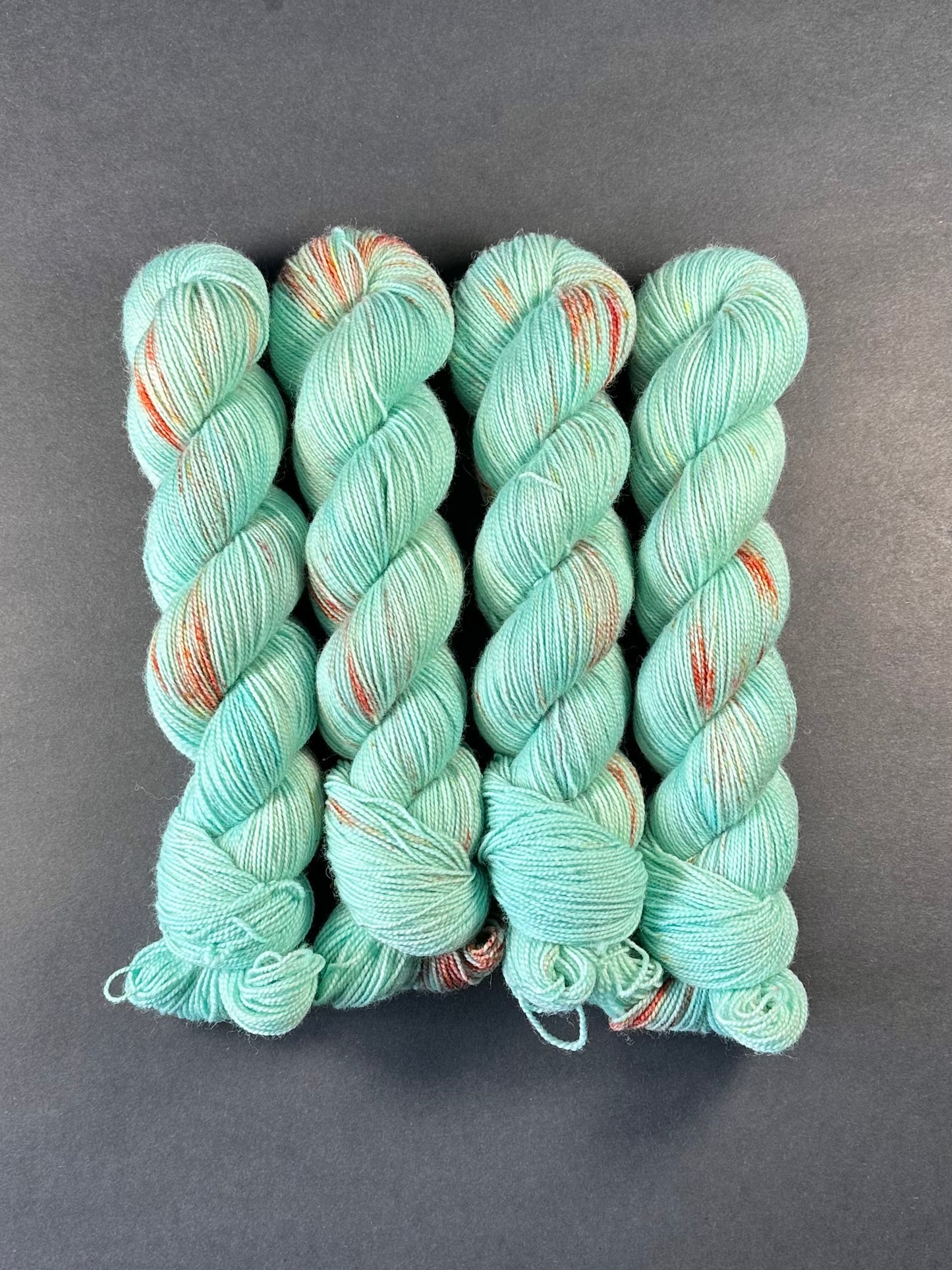 “Murder on the Dancefloor” Superwash BFL Helix Sock