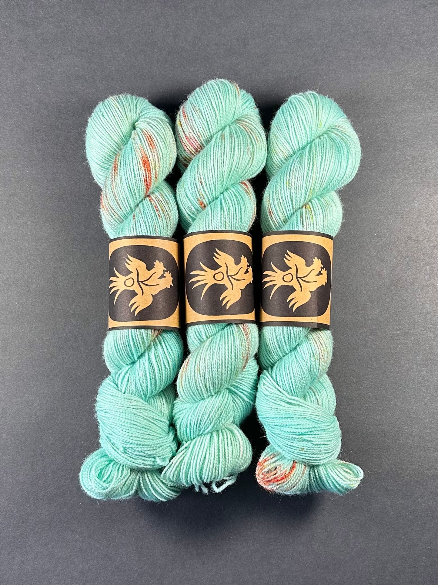“Murder on the Dancefloor” Superwash BFL Helix Sock