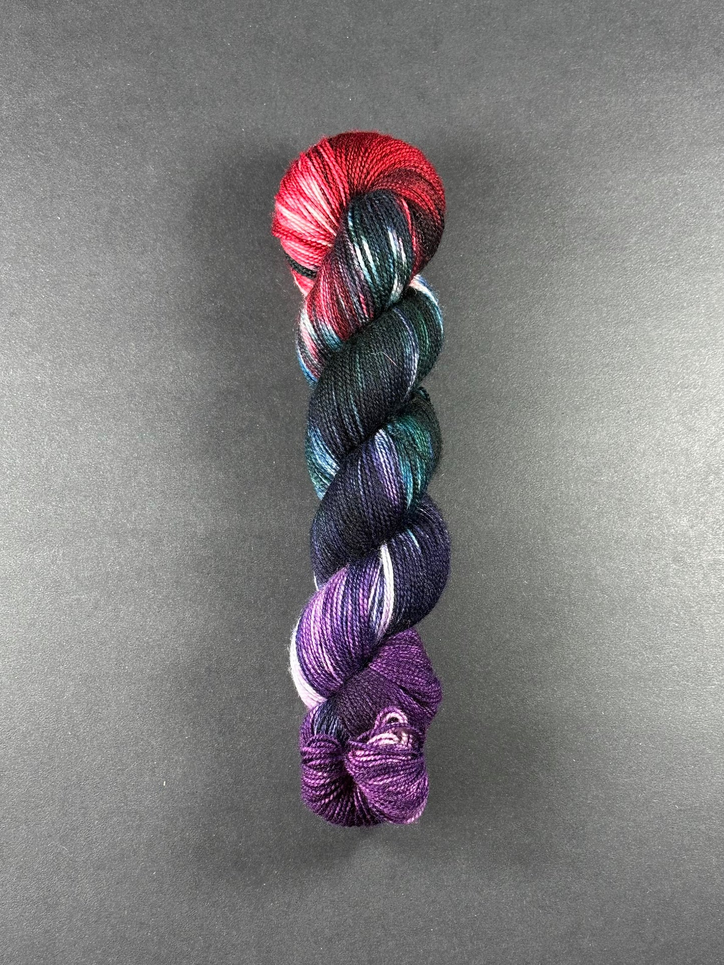 “Wassailing” Superwash BFL Helix Sock