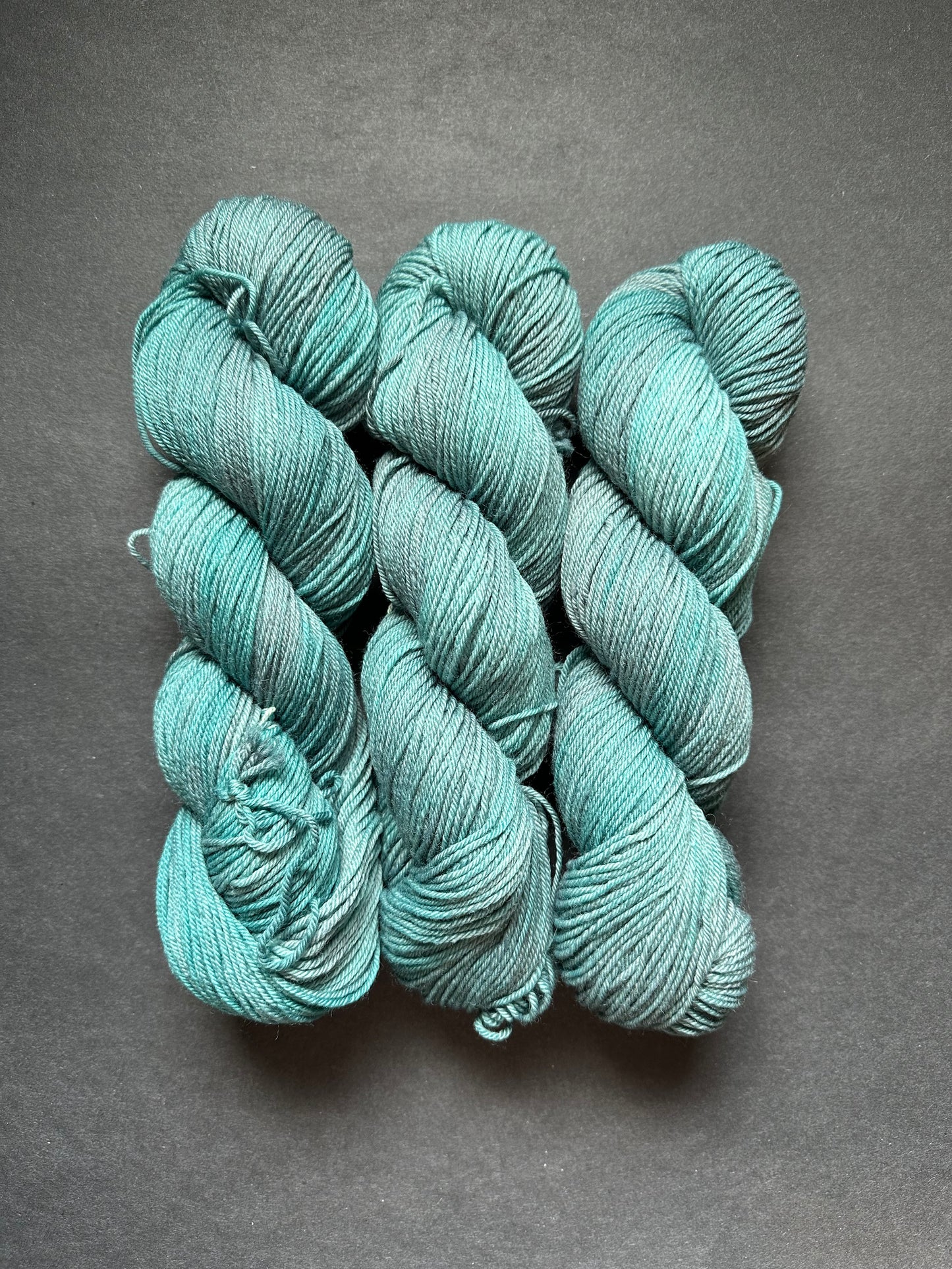 “Aquaceous” Superwash BFL DK