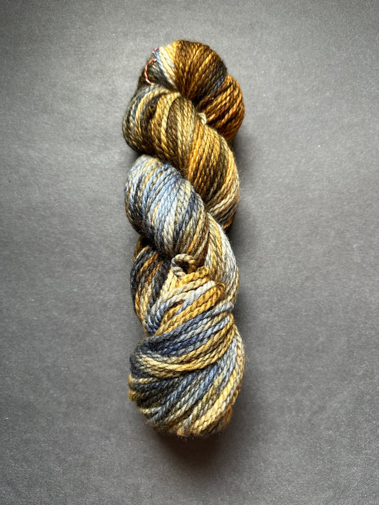 “Toasted Marshmallow Sky” Superwash BFL Aran