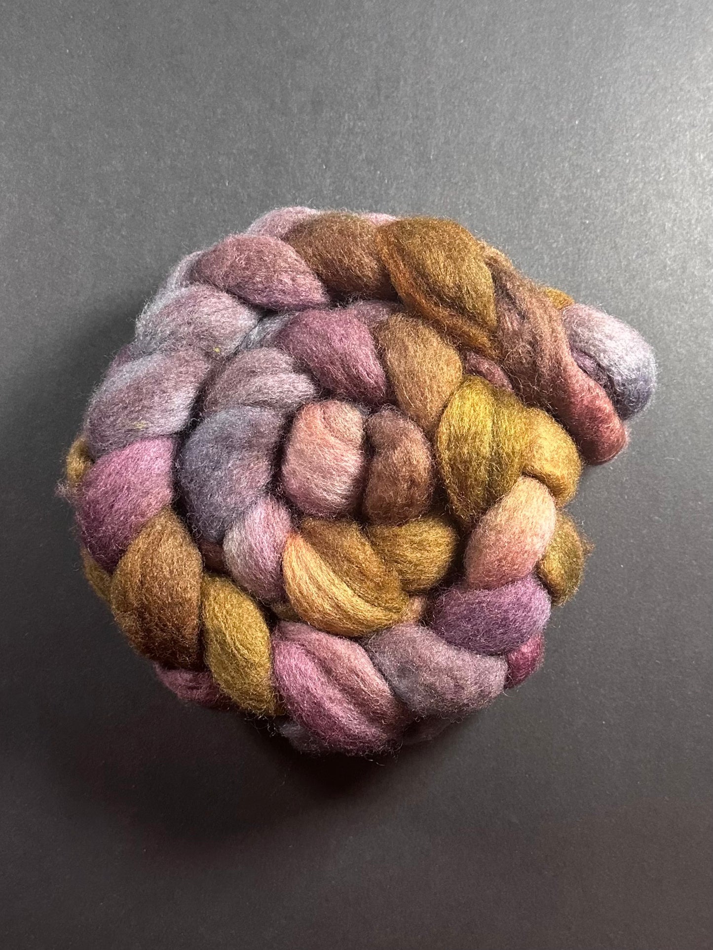 "Nocturne" BFL Combed Top - Non-Superwash