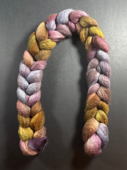 "Nocturne" BFL Combed Top - Non-Superwash