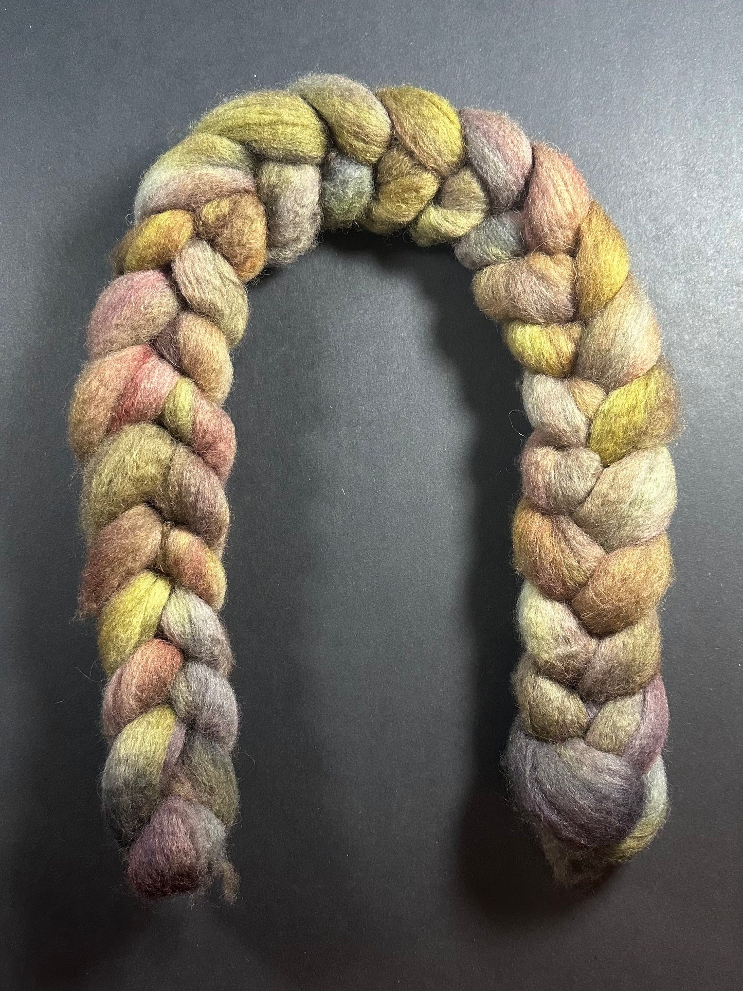 "Largemouth's Garden" BFL Combed Top - Non-Superwash