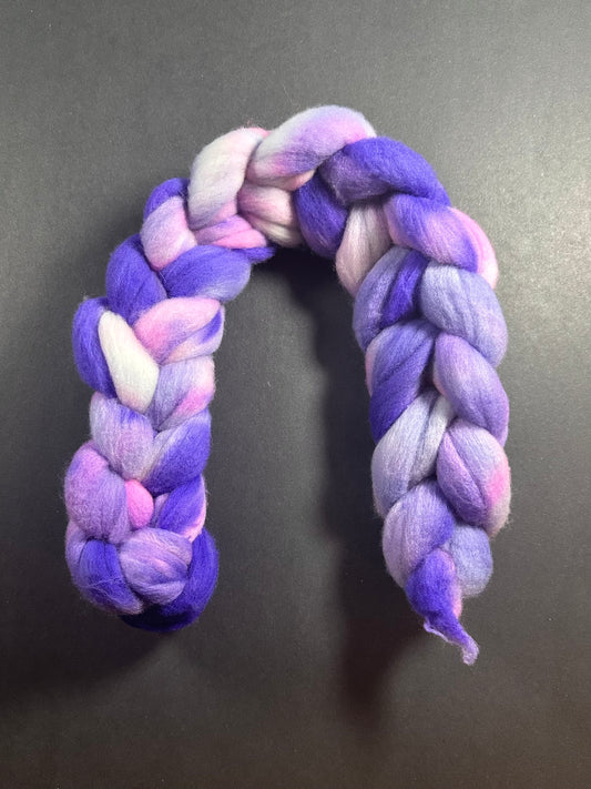 “Broken Violet” Merino Top